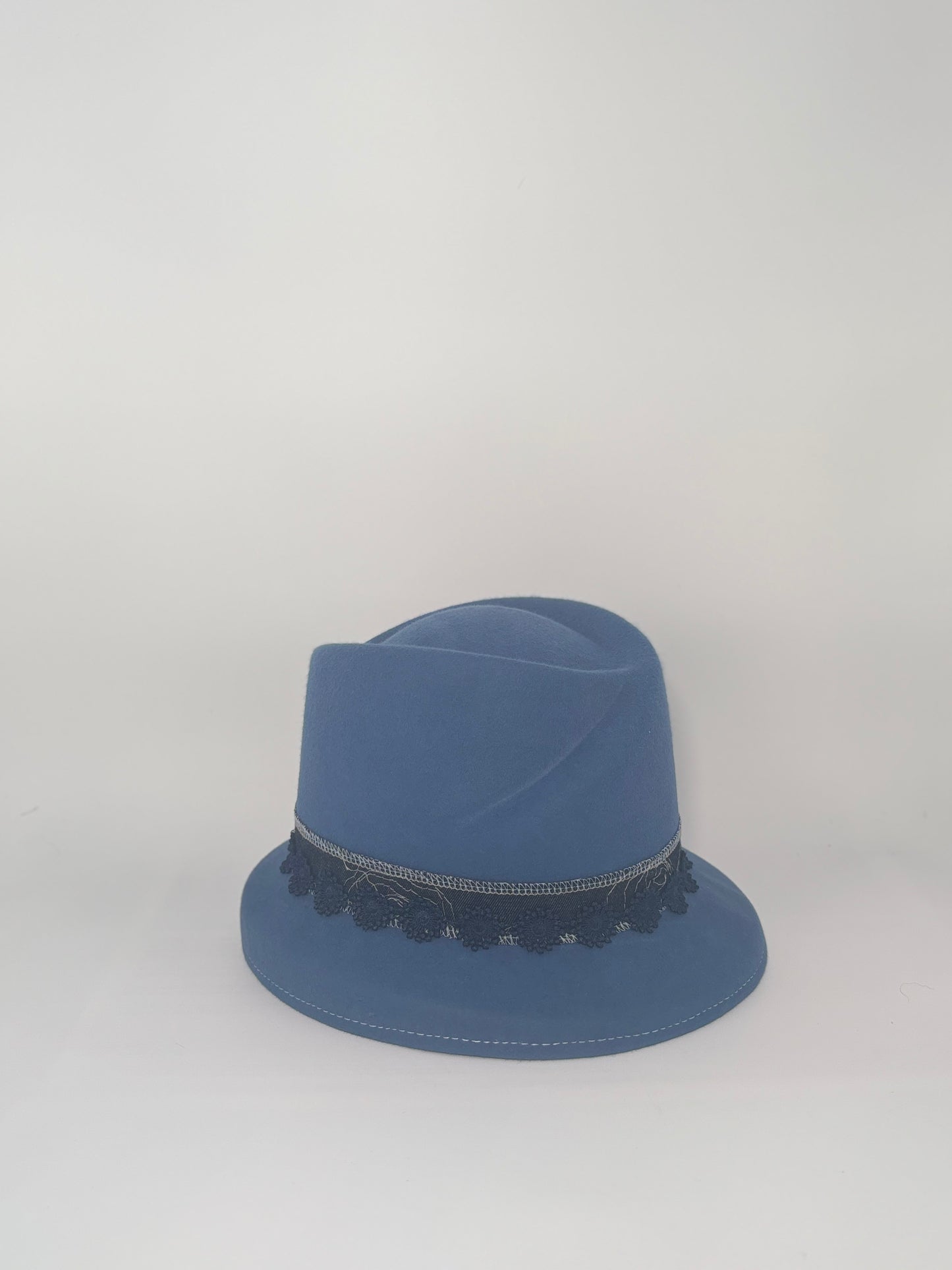Blue Milliner - Custom Felt Hat