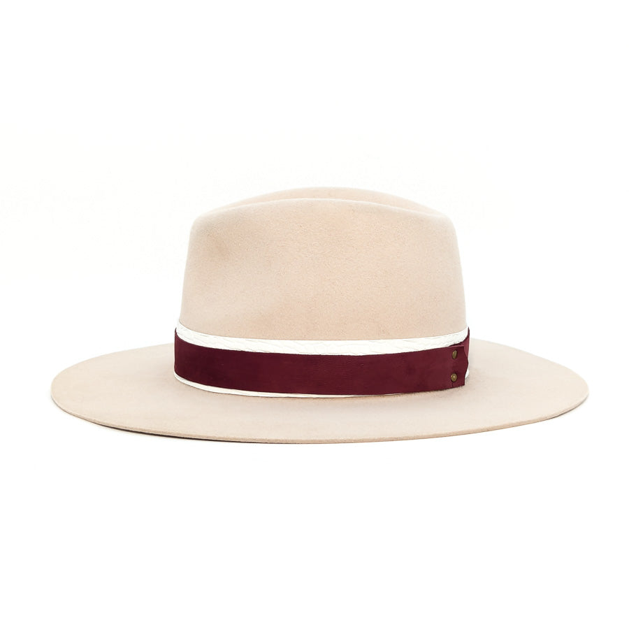 Bone Diamond - Custom Felt Hat