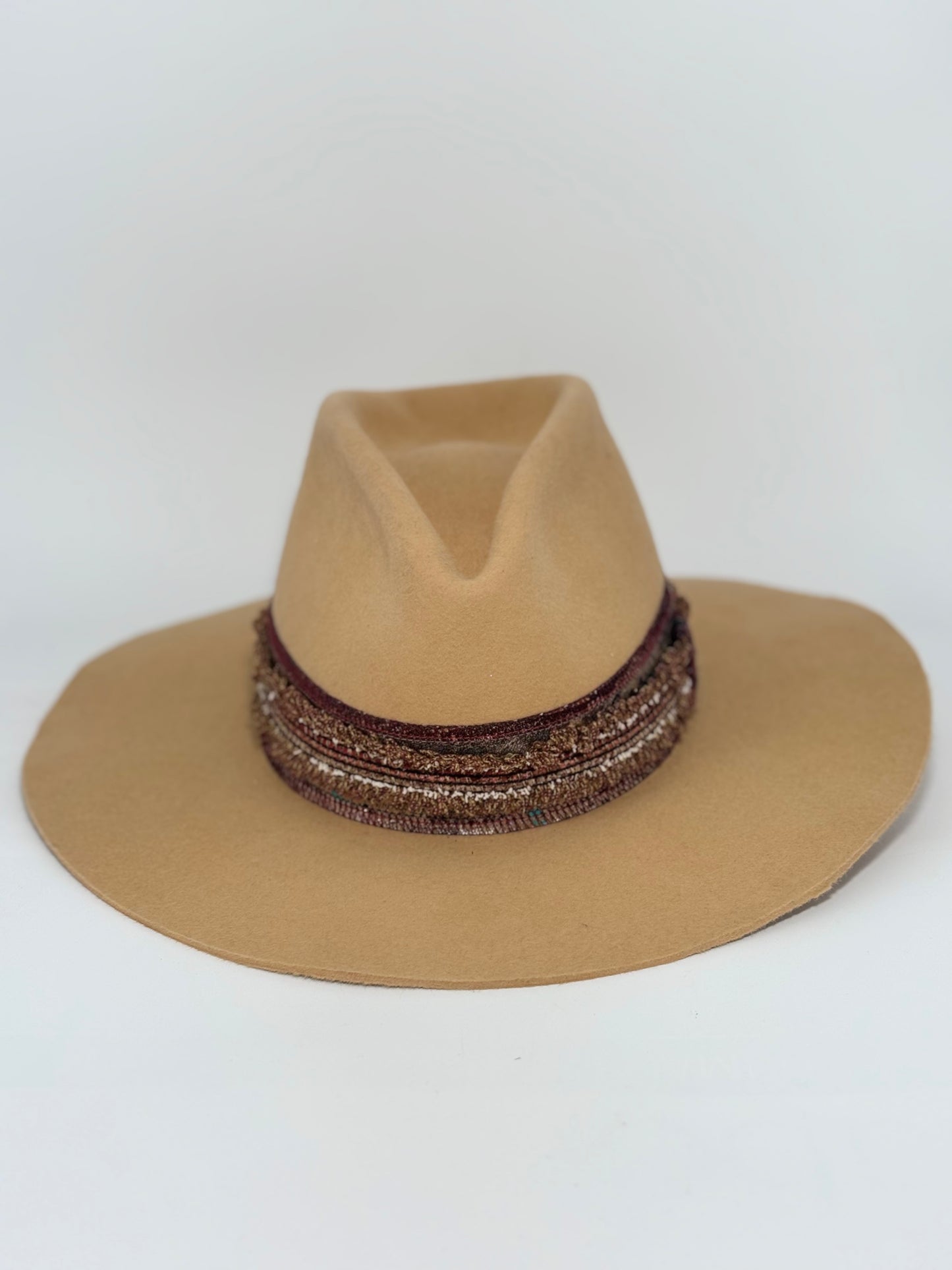 Sandy Pinched- Custom Felt Hat