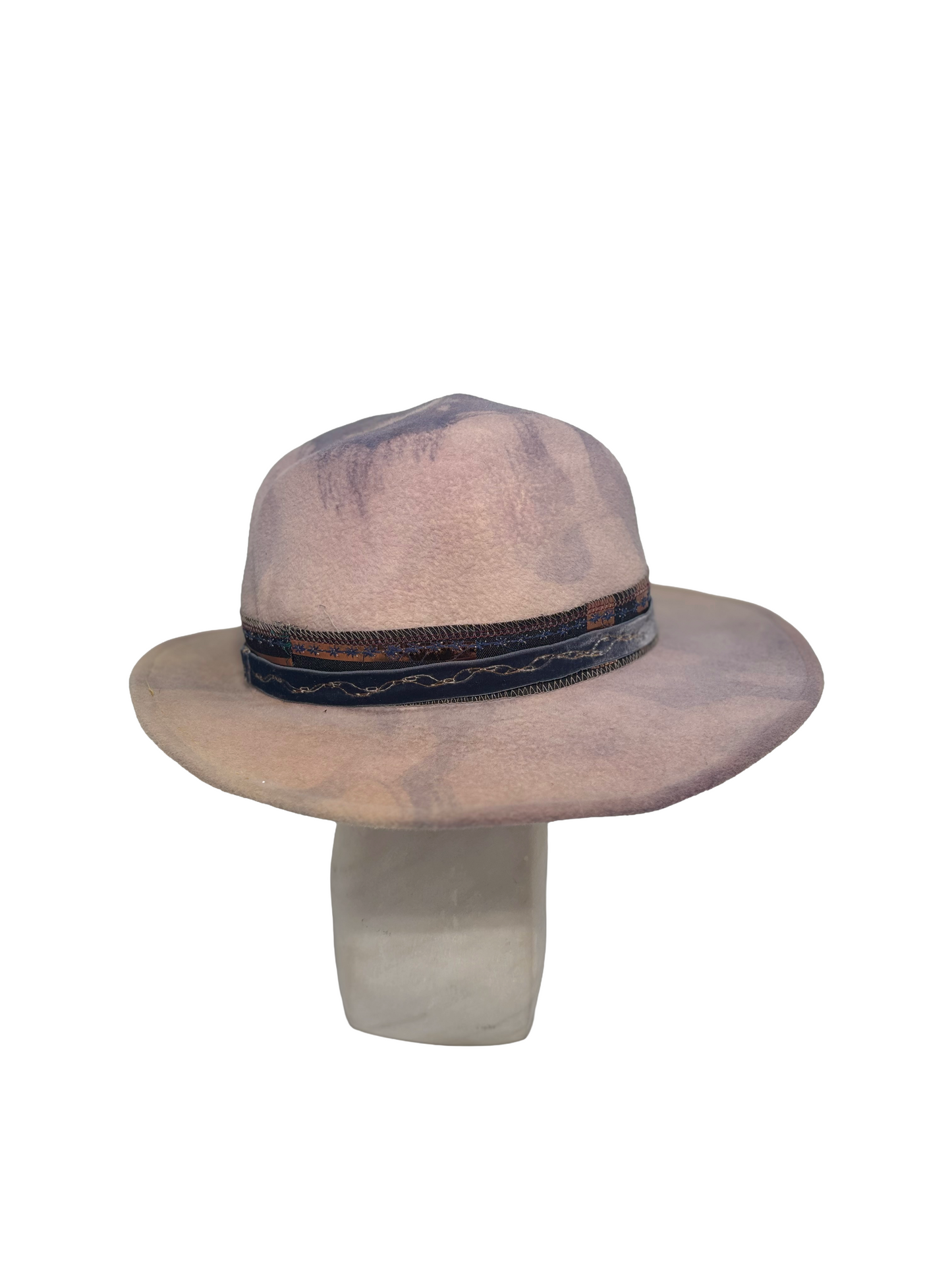 Hand Dyed Milliner Style hat