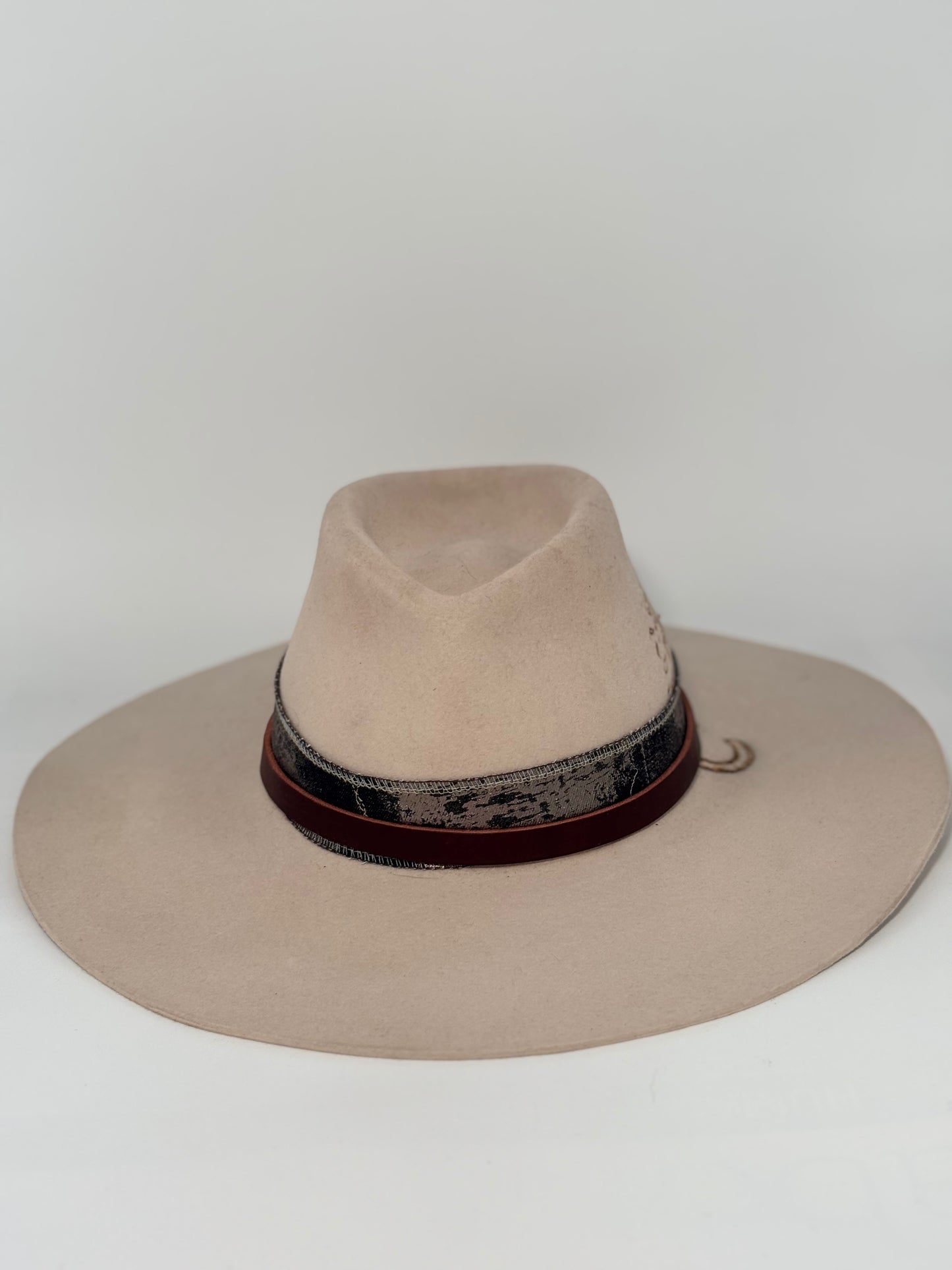 Mountain Lion- Custom Felt Hat