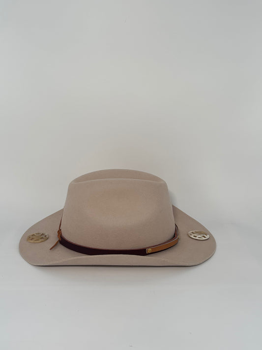 Bone Creased- Custom Felt Hat