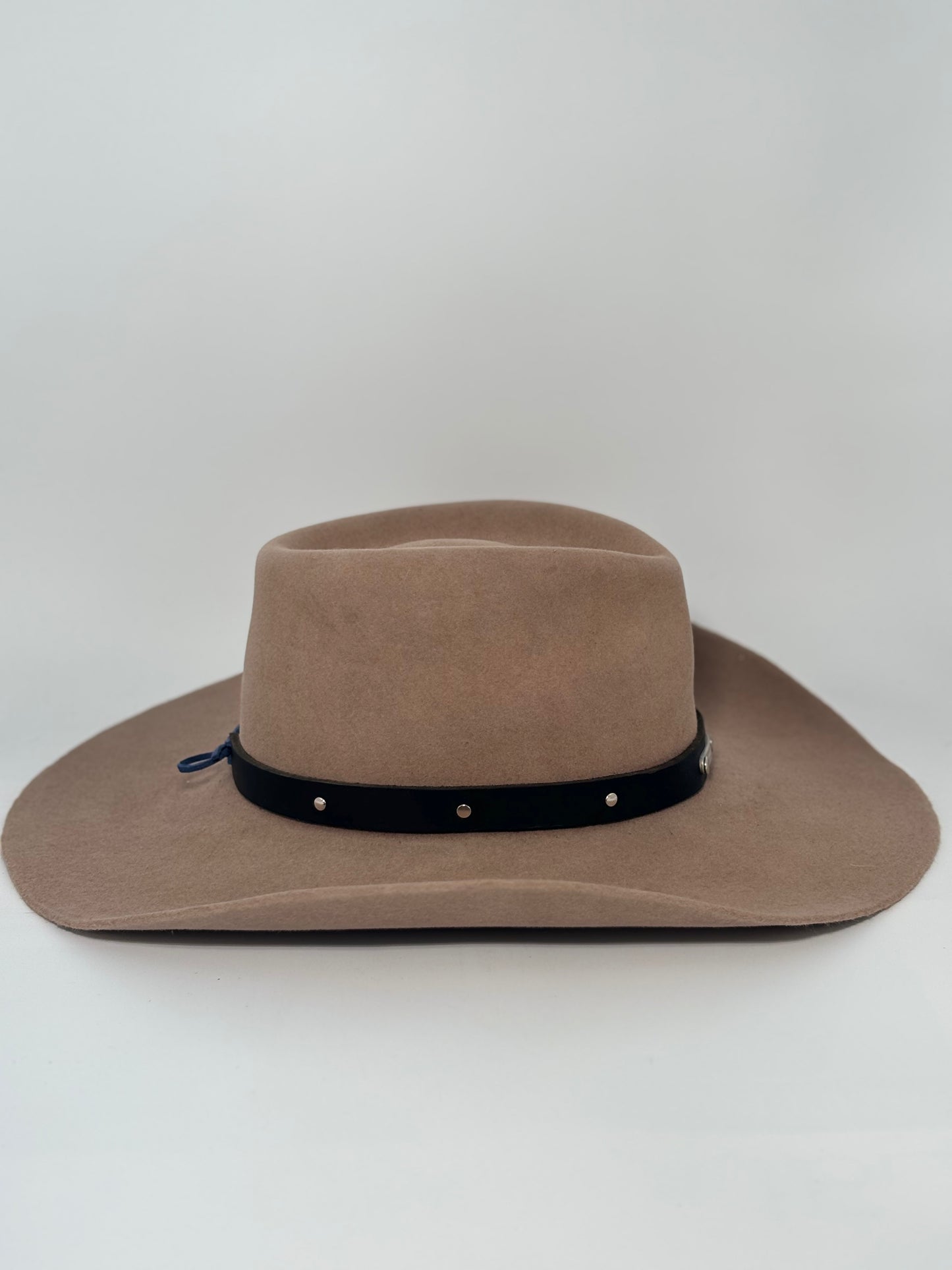 Pecan Pinched- Custom Felt Hat