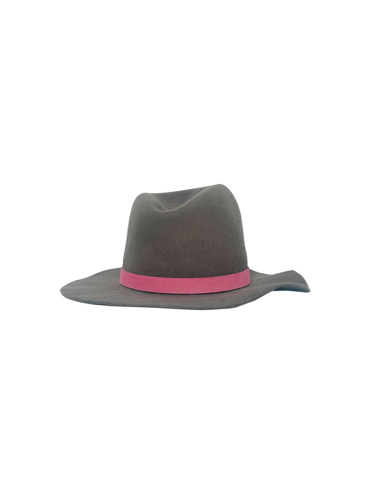 Gray Floppy Western-Custom Felt Hat